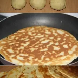 Rýchly koláč v panvici s kondenzovaným mliekom: krok za krokom recept s fotografiami