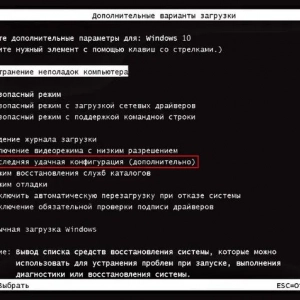 Možnosti obnovenia systému: ako použiť tieto parametre na obnovenie zdravia systému windows?