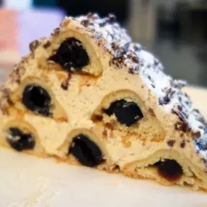 Pyramídový koláč: jednoduchý recept na varenie