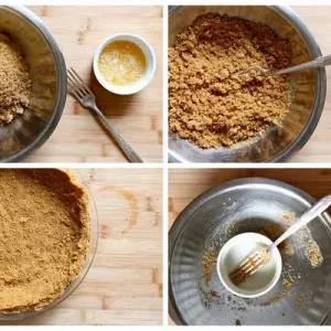 Tvarohový tvarohový koláč so želatínou bez pečenia: krok za krokom recept s fotografiami